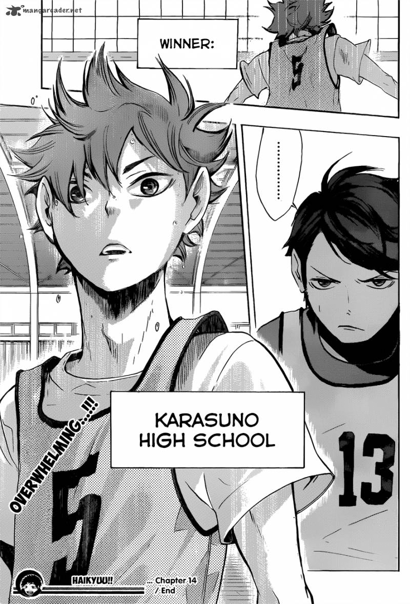 Haikyu Chapter 14 Page 20