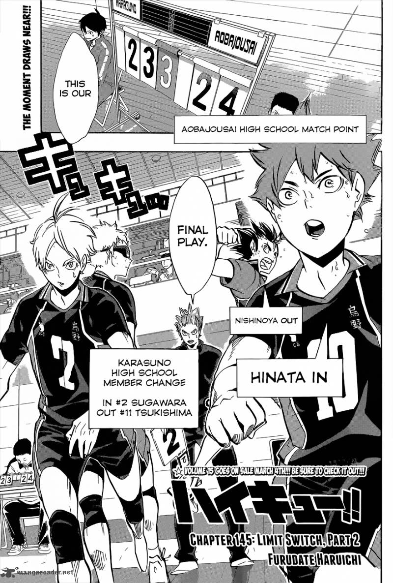 Haikyu Chapter 145 Page 2