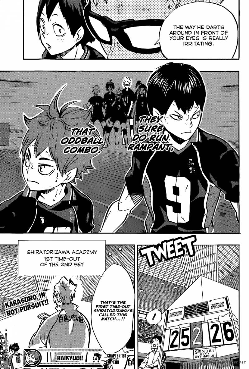 Haikyu Chapter 161 Page 18