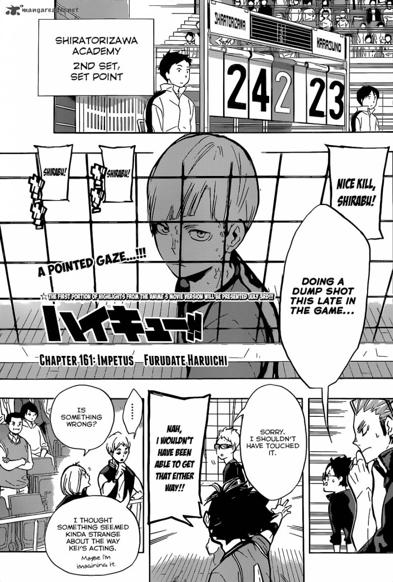 Haikyu Chapter 161 Page 2