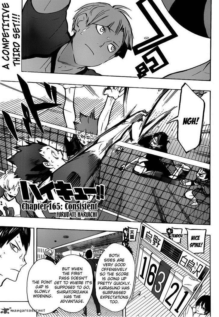 Haikyu Chapter 165 Page 1