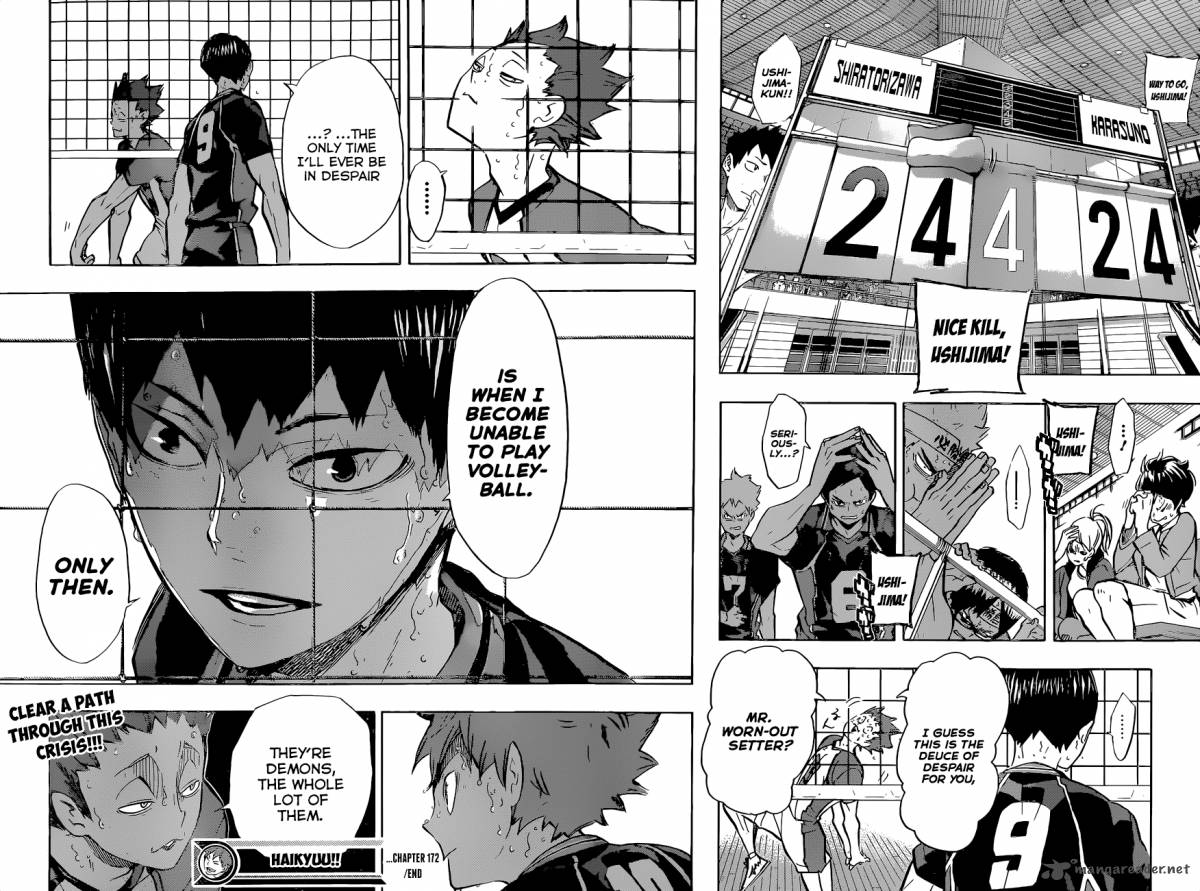 Haikyu Chapter 172 Page 17