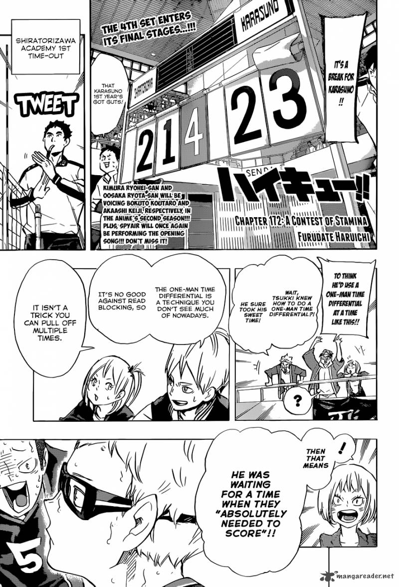 Haikyu Chapter 172 Page 2