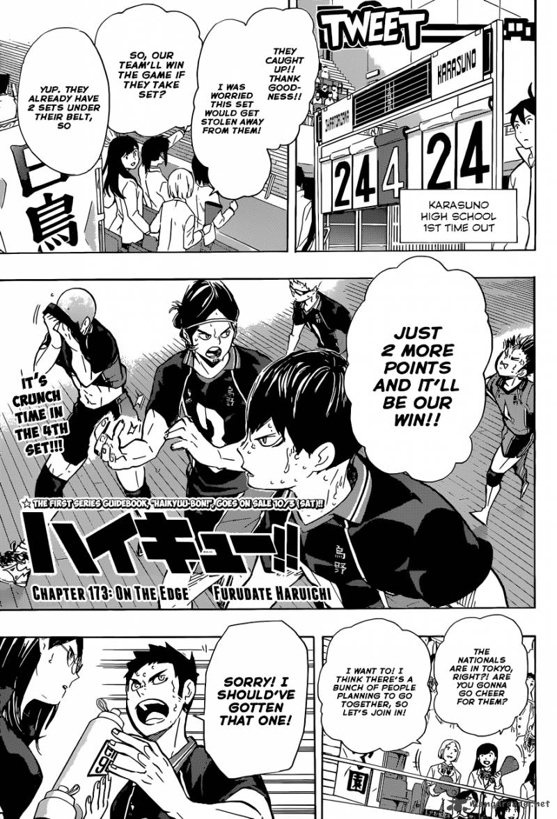 Haikyu Chapter 173 Page 2