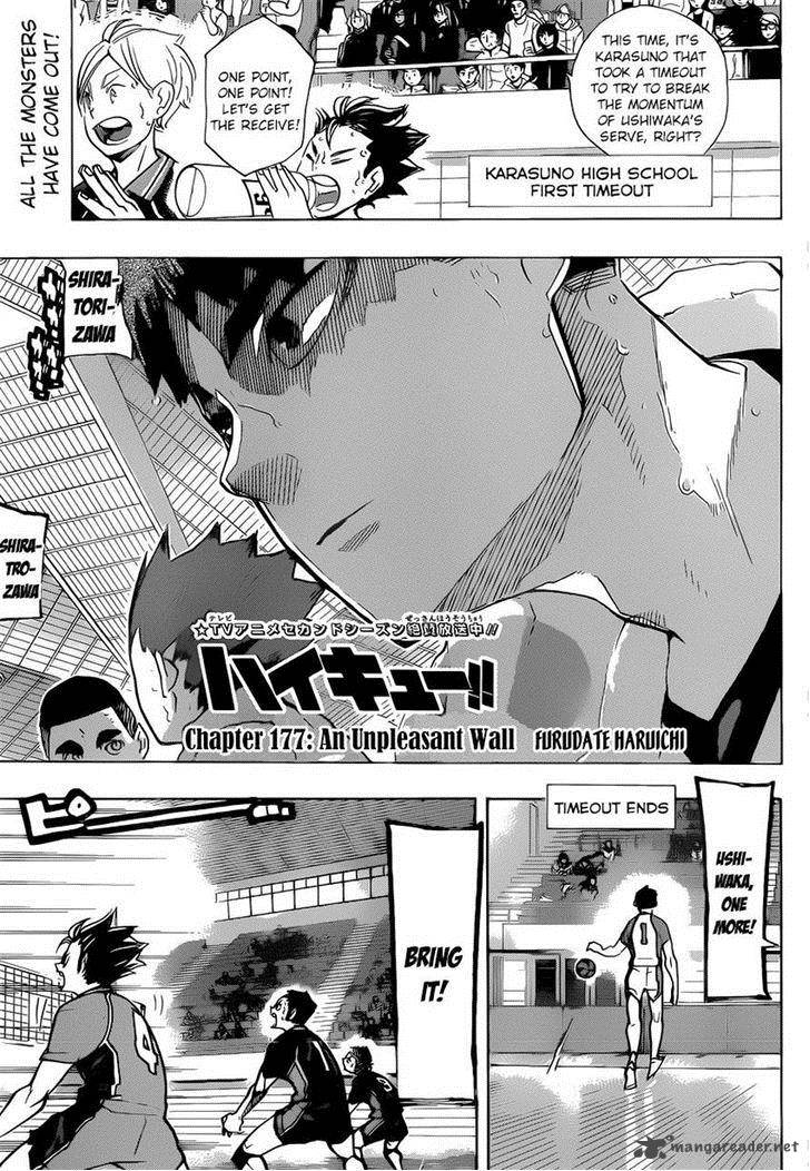 Haikyu Chapter 177 Page 1