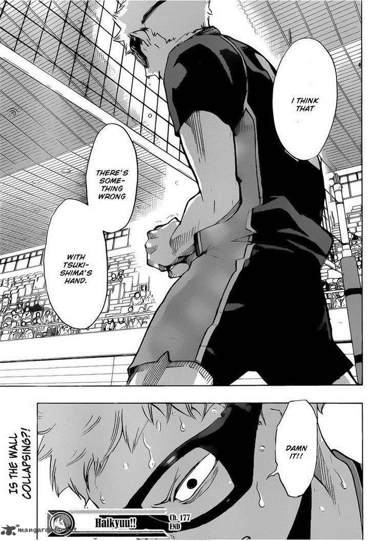 Haikyu Chapter 177 Page 18