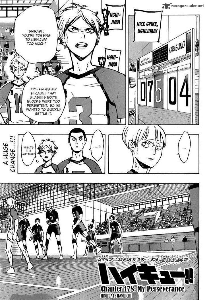 Haikyu Chapter 178 Page 1