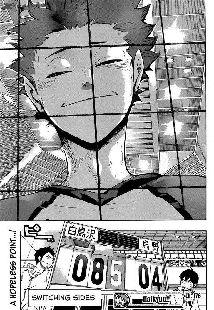 Haikyu Chapter 178 Page 18