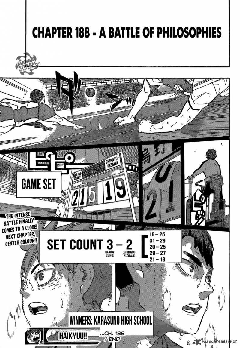 Haikyu Chapter 188 Page 16