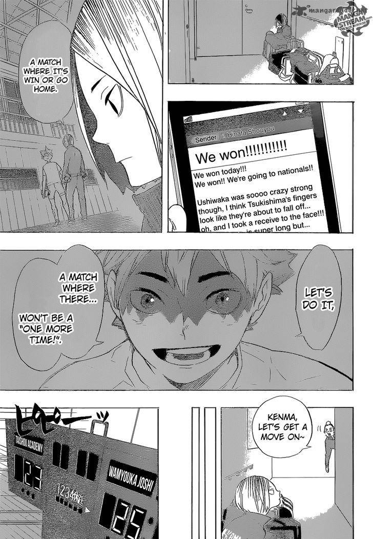 Haikyu Chapter 196 Page 9