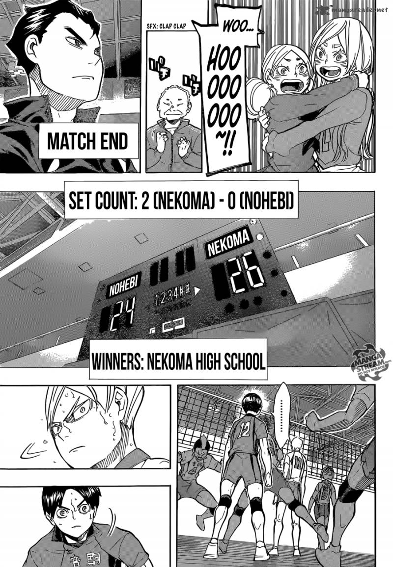 Haikyu Chapter 205 Page 14