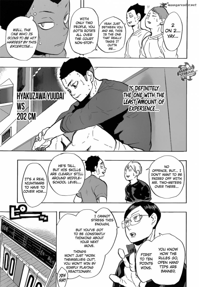 Haikyu Chapter 217 Page 8