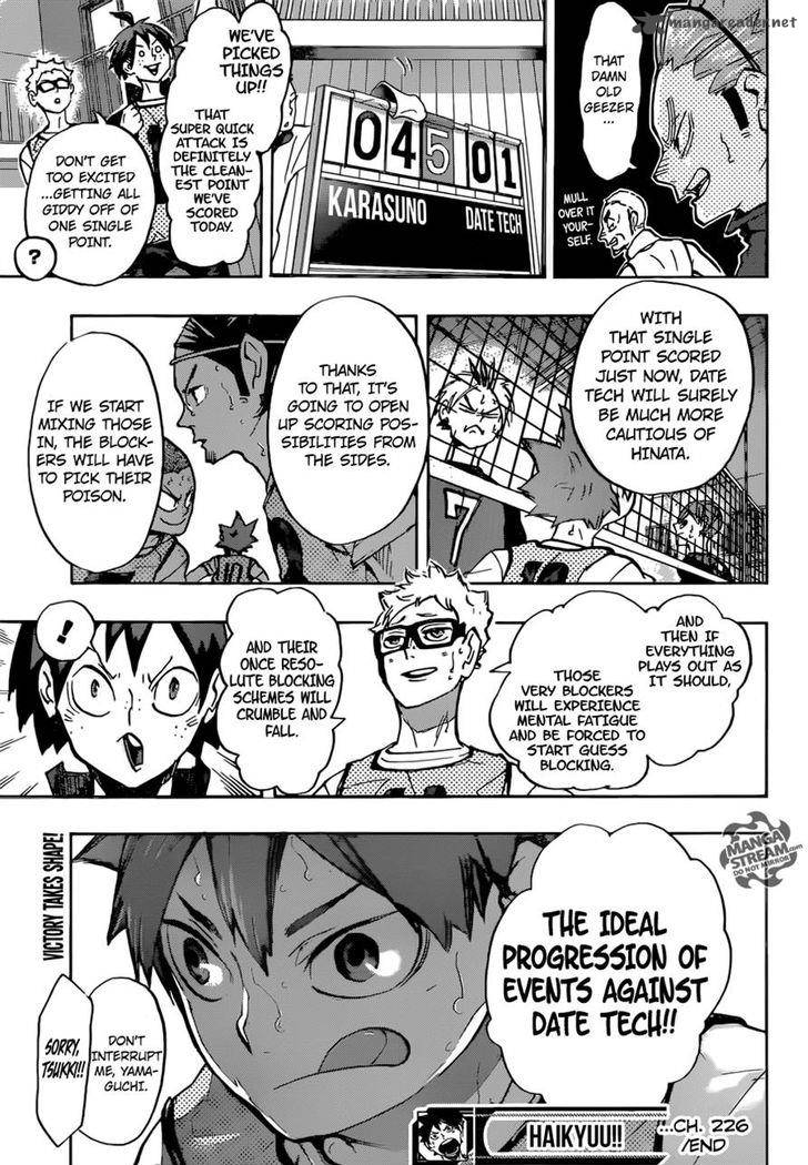 Haikyu Chapter 226 Page 19