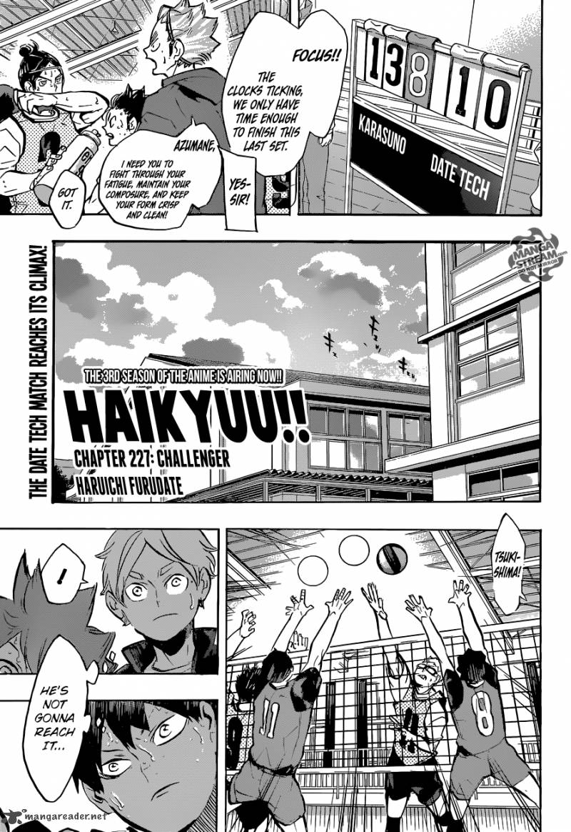 Haikyu Chapter 227 Page 1