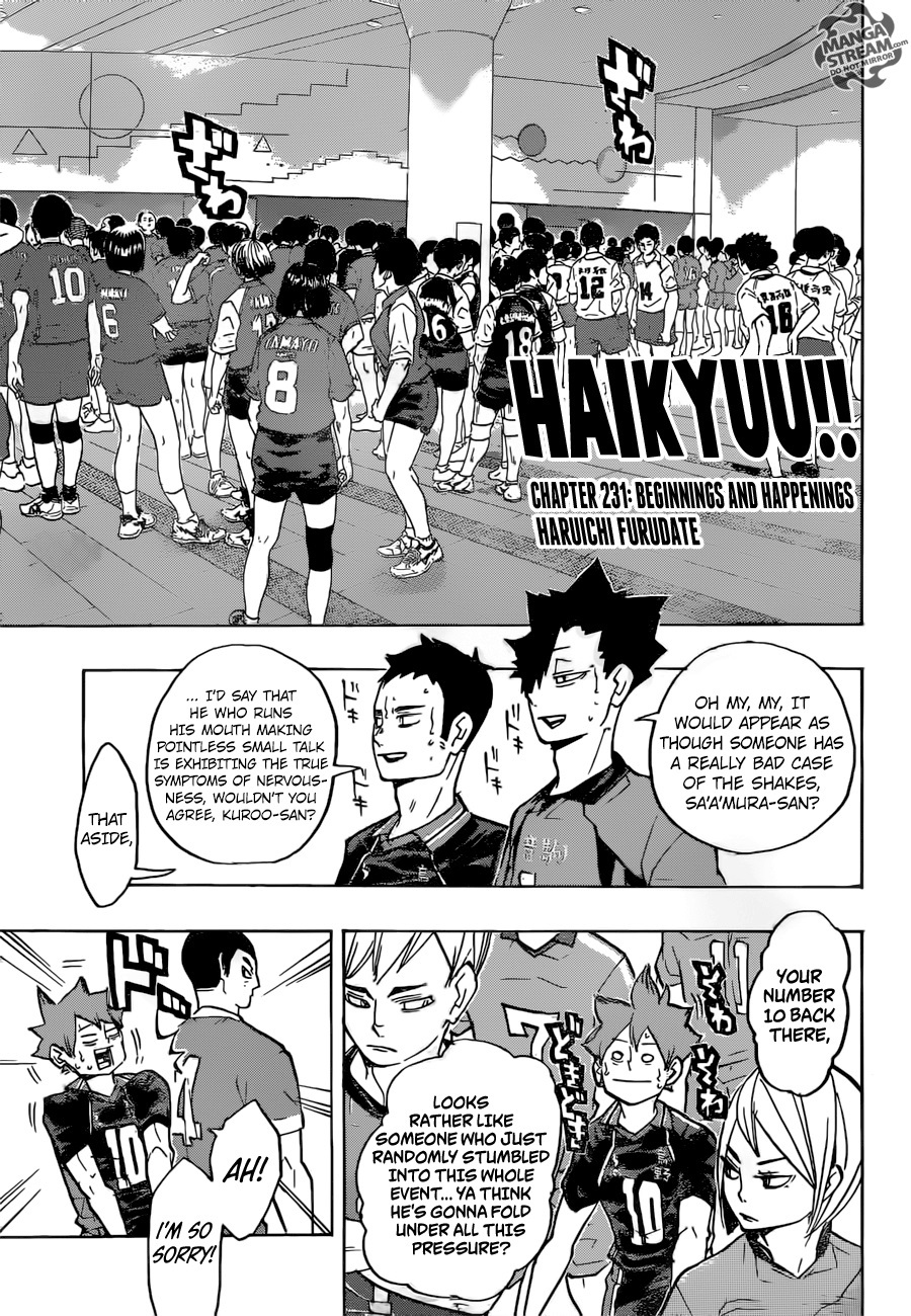 Haikyu Chapter 231 Page 1