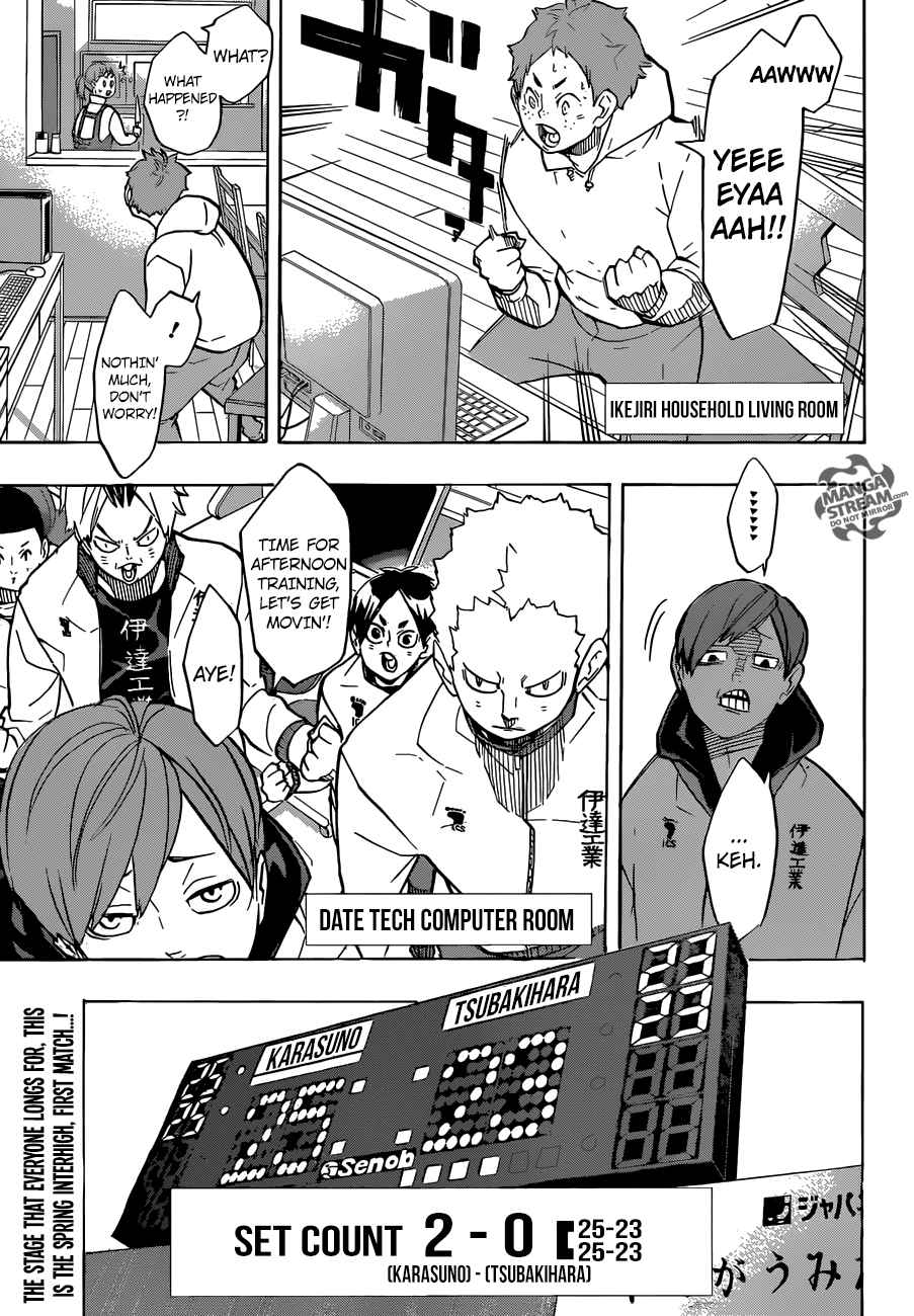 Haikyu Chapter 243 Page 1