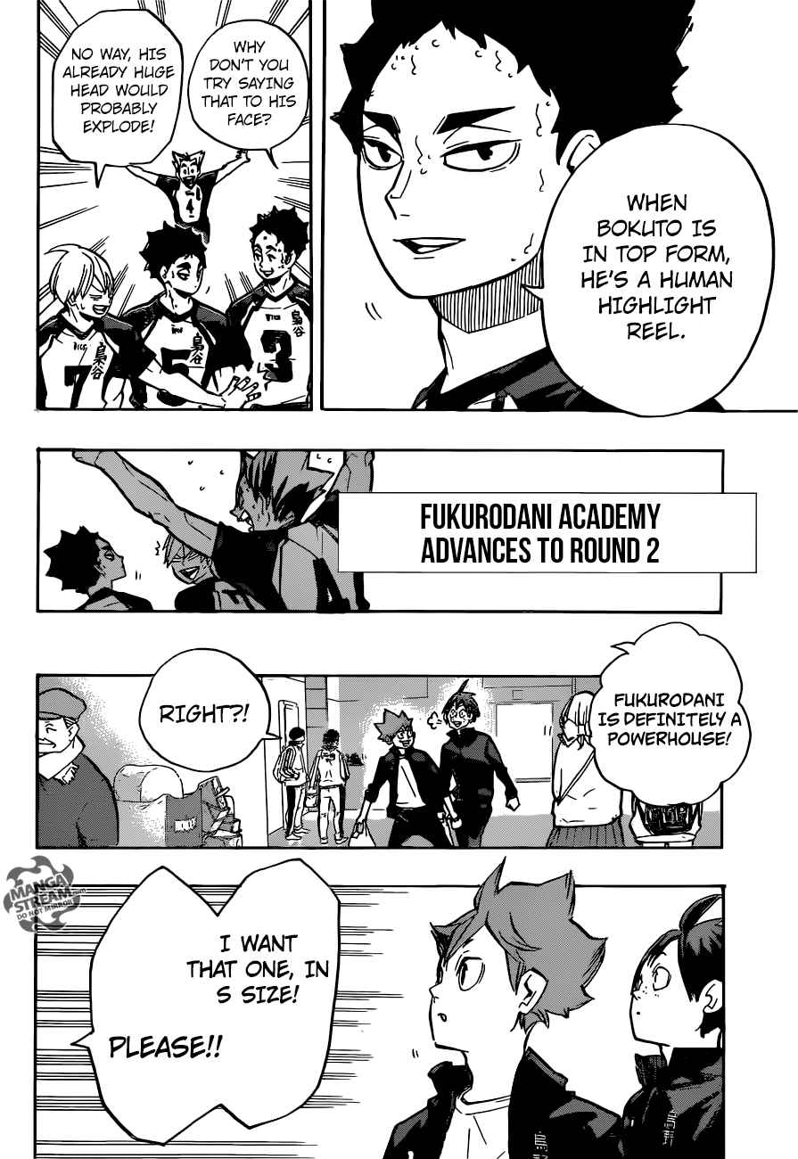 Haikyu Chapter 244 Page 18