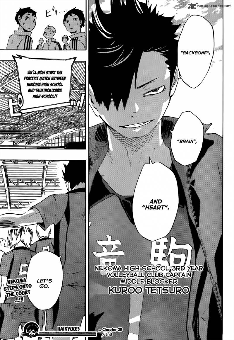 Haikyu Chapter 25 Page 20