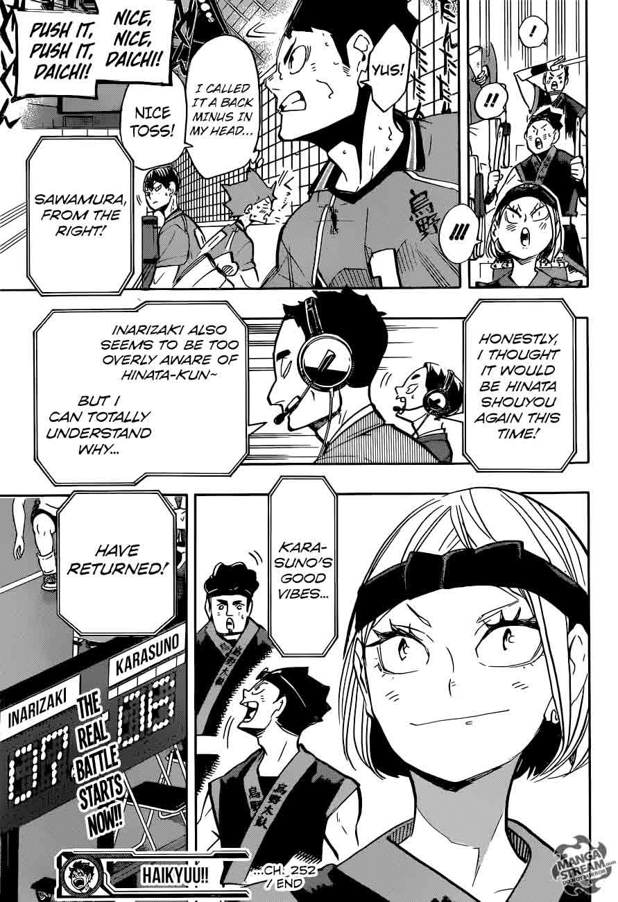 Haikyu Chapter 252 Page 19