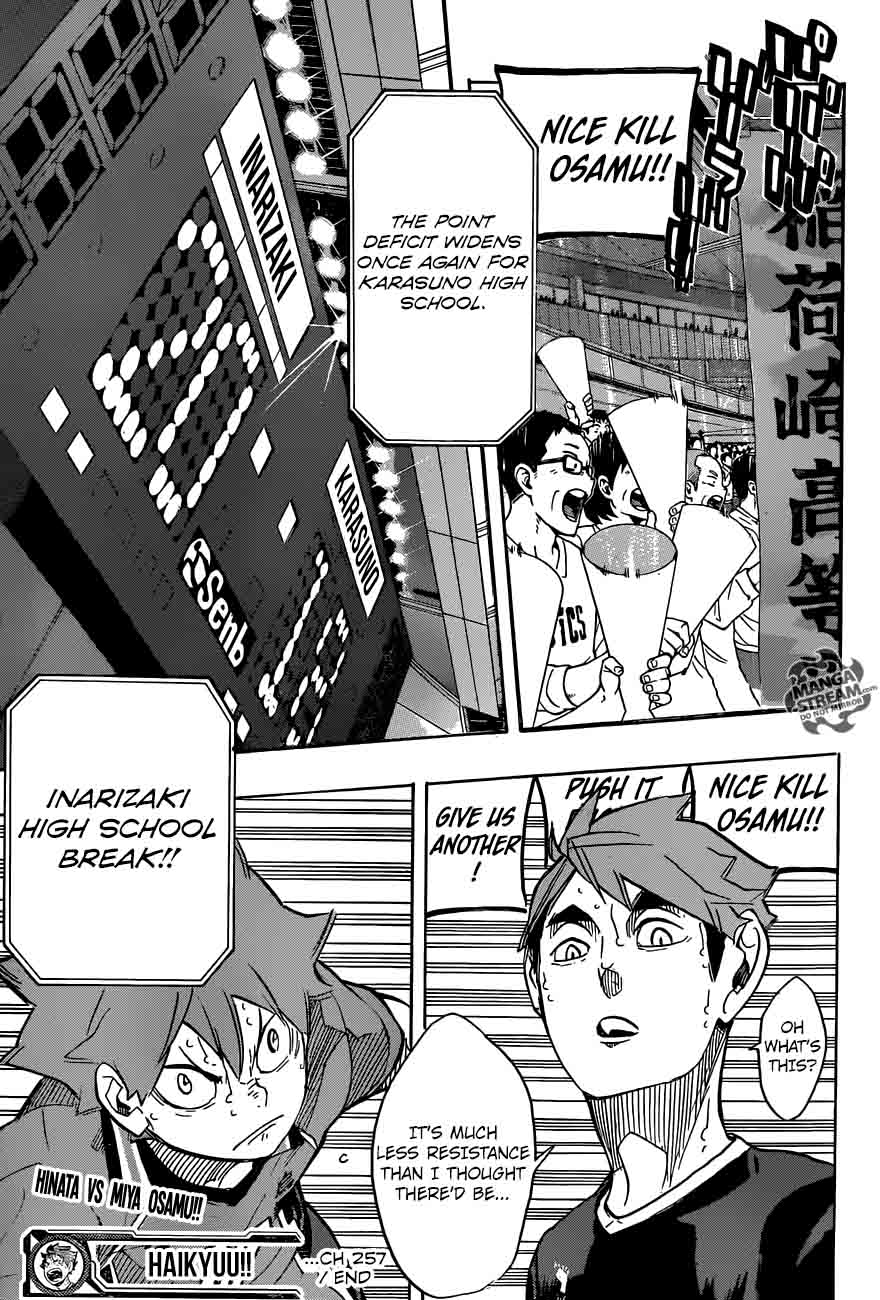 Haikyu Chapter 257 Page 18