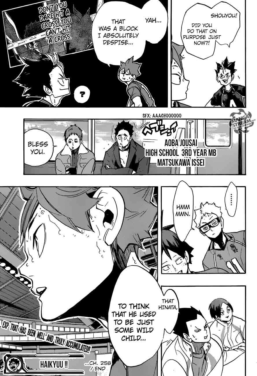 Haikyu Chapter 258 Page 19