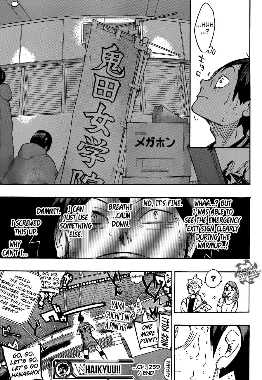 Haikyu Chapter 259 Page 19