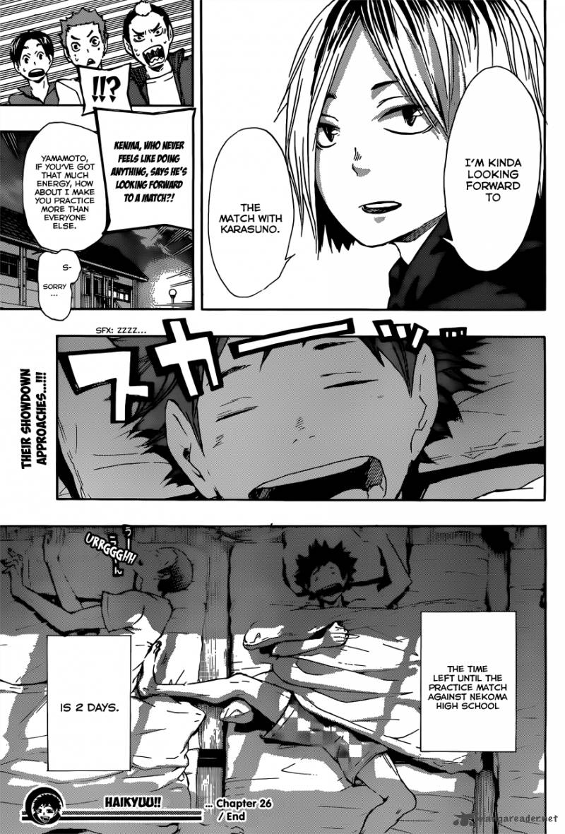 Haikyu Chapter 26 Page 20