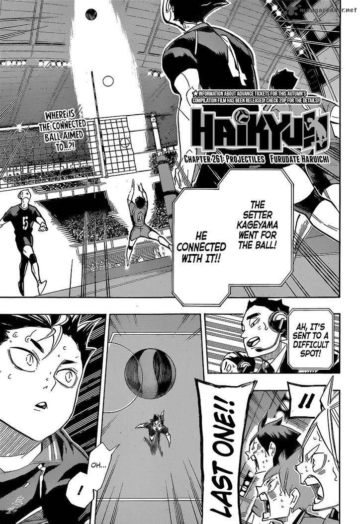 Haikyu Chapter 261 Page 18