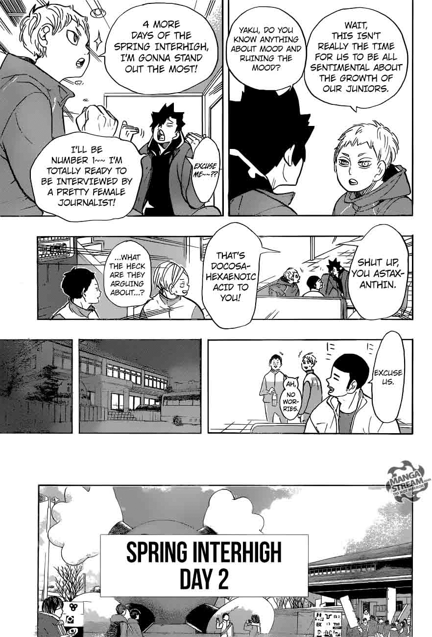 Haikyu Chapter 265 Page 9