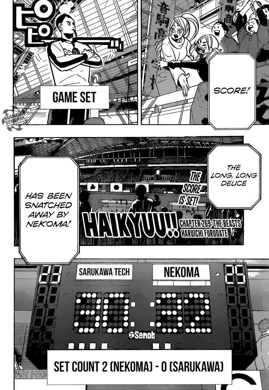 Haikyu Chapter 269 Page 2