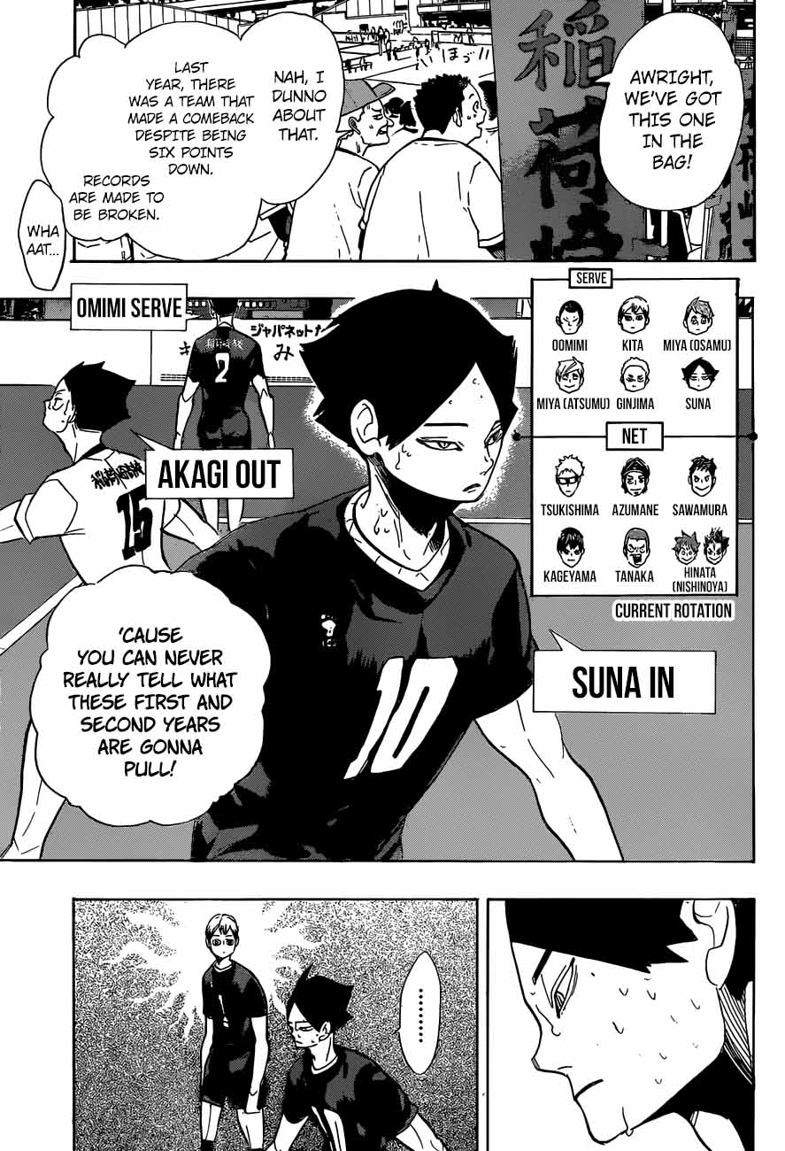 Haikyu Chapter 275 Page 3