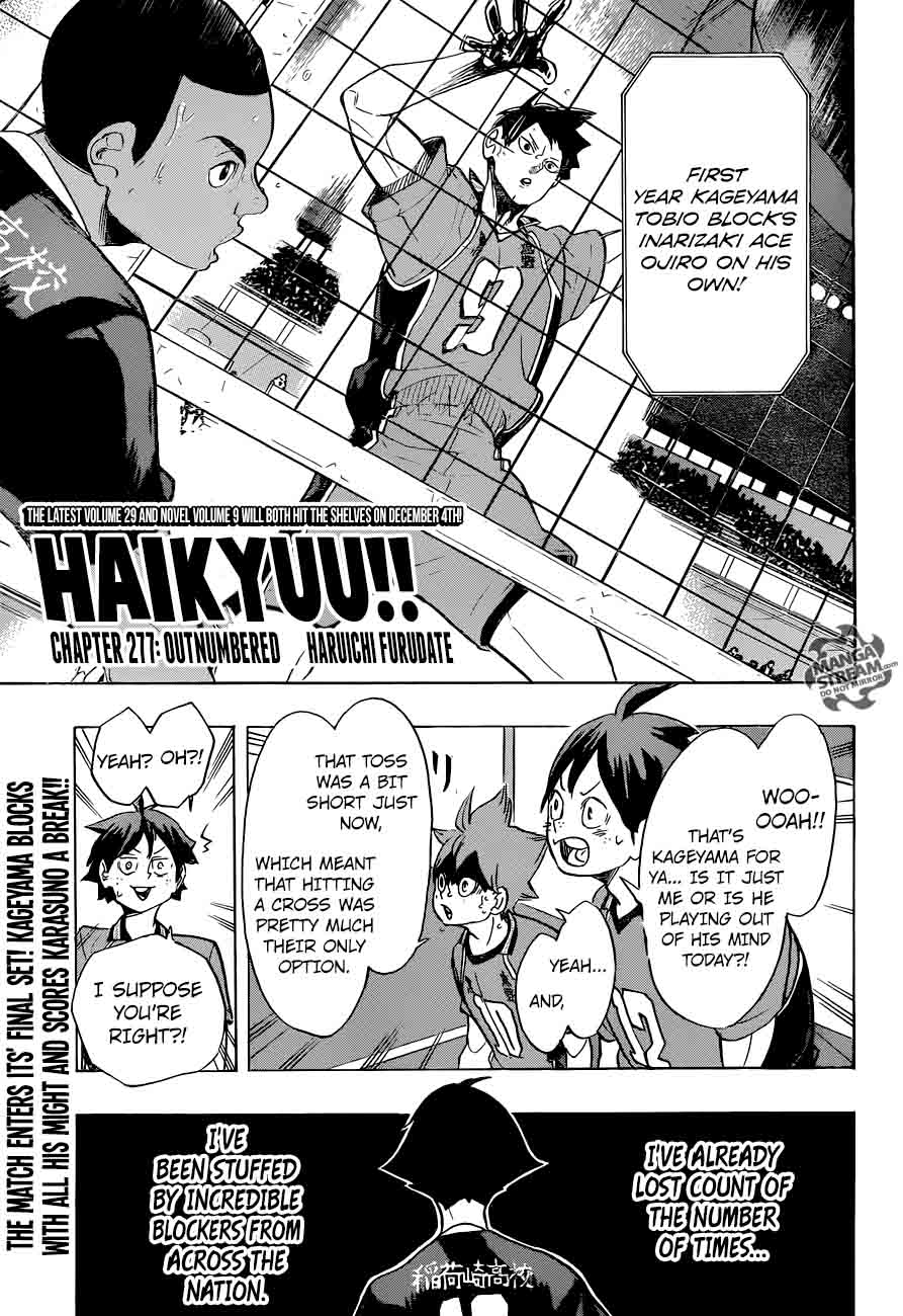 Haikyu Chapter 277 Page 1