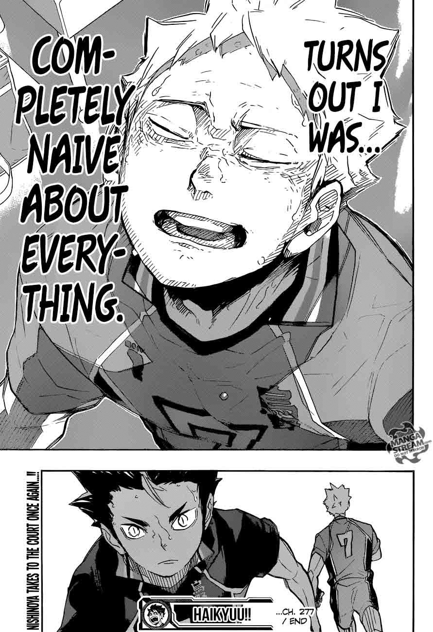 Haikyu Chapter 277 Page 19