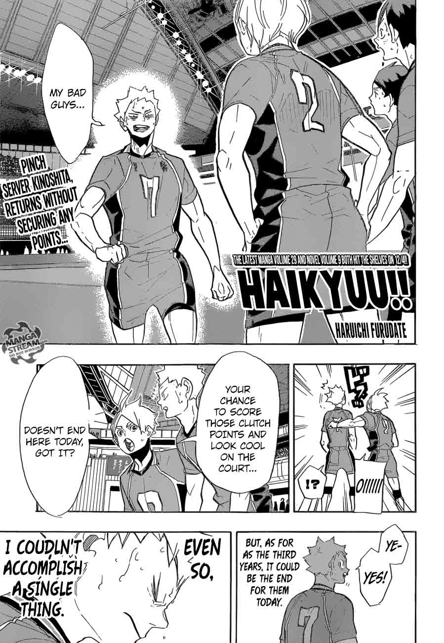 Haikyu Chapter 278 Page 1