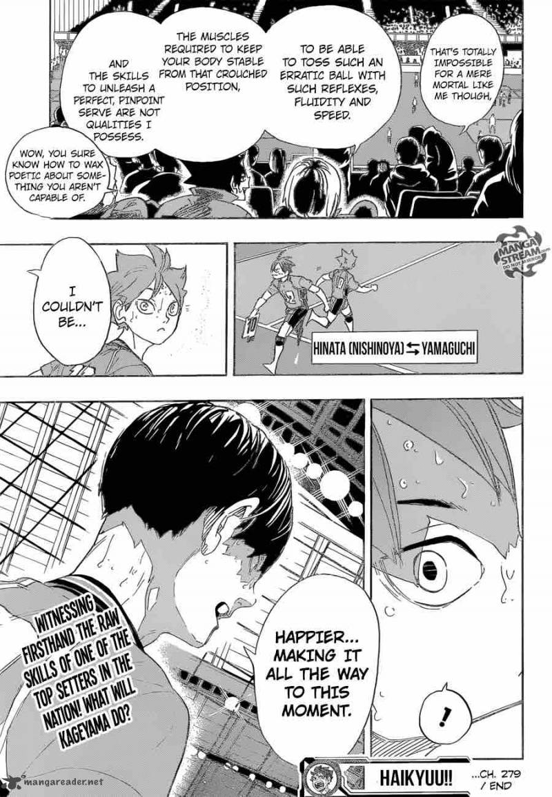 Haikyu Chapter 279 Page 18