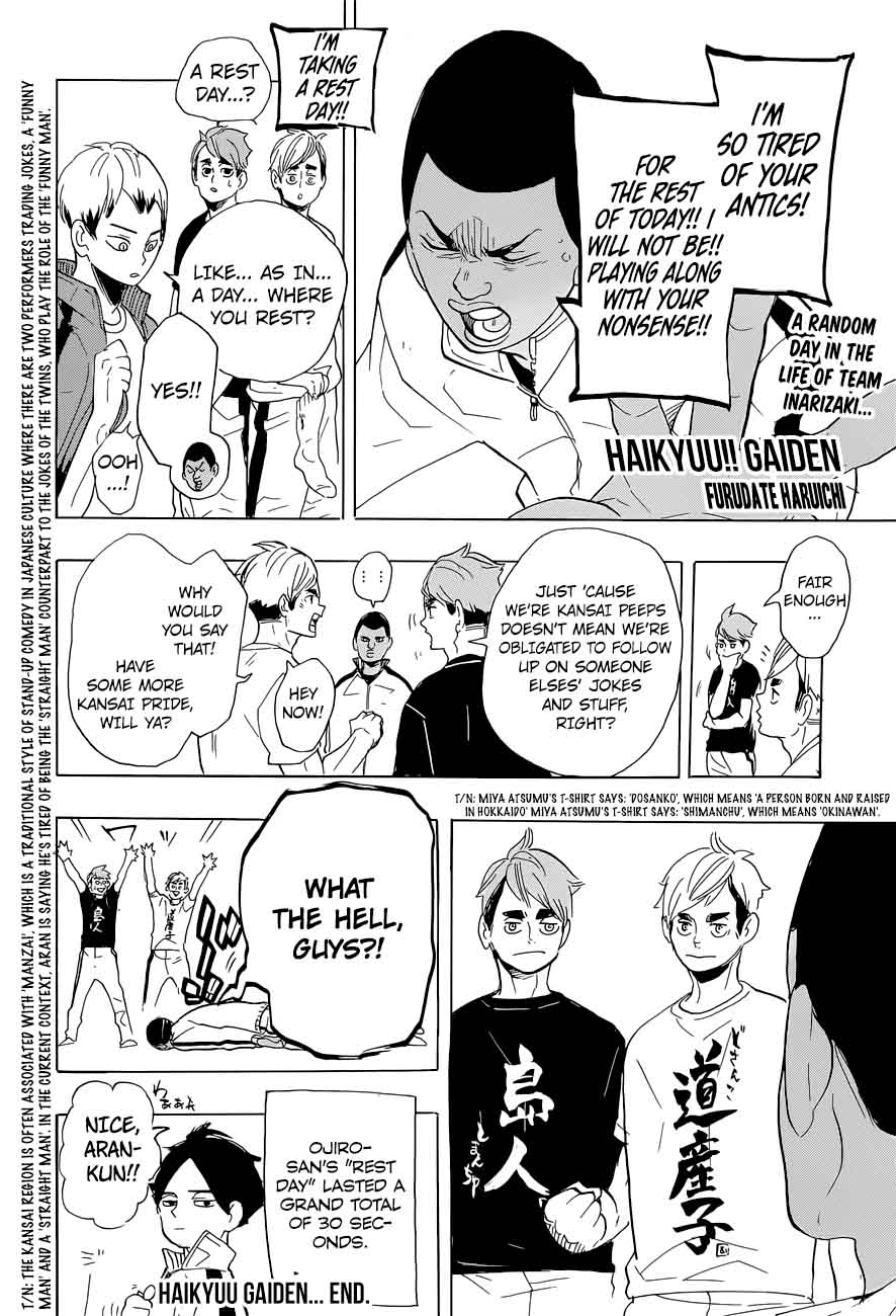 Haikyu Chapter 282 Page 1