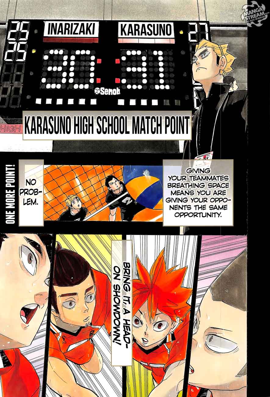 Haikyu Chapter 290 Page 2