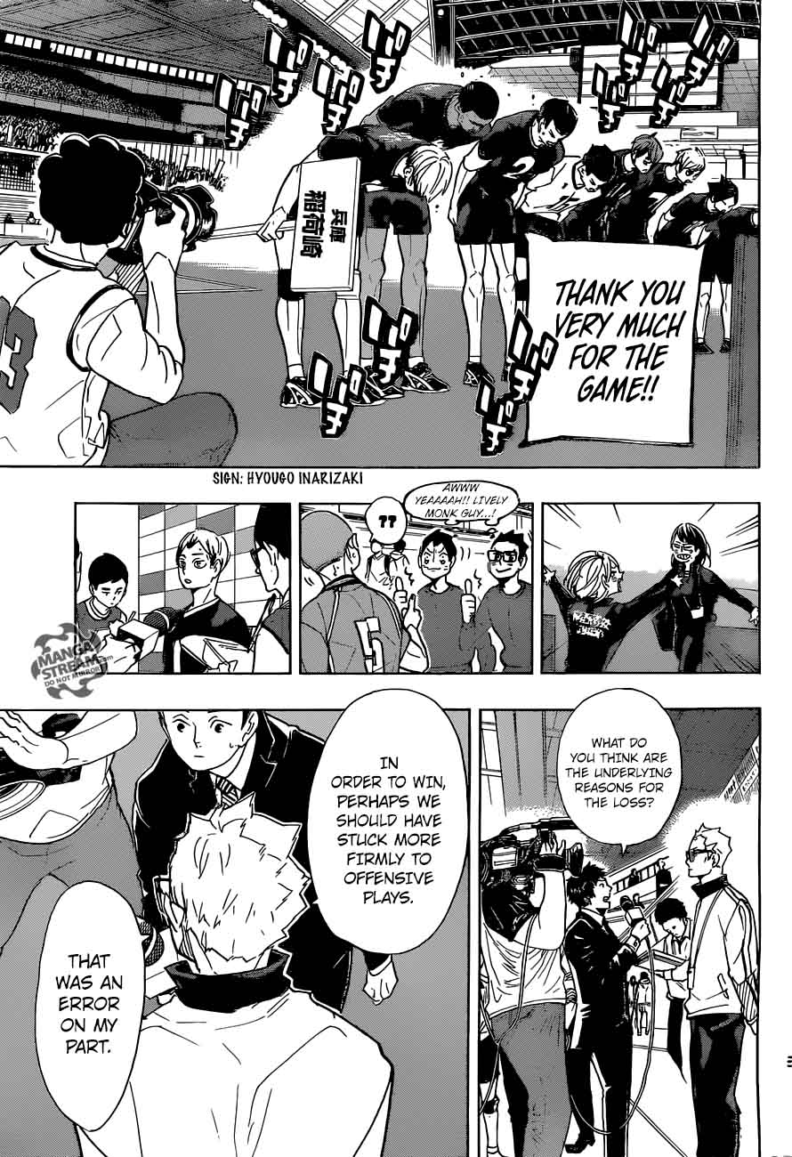 Haikyu Chapter 291 Page 10