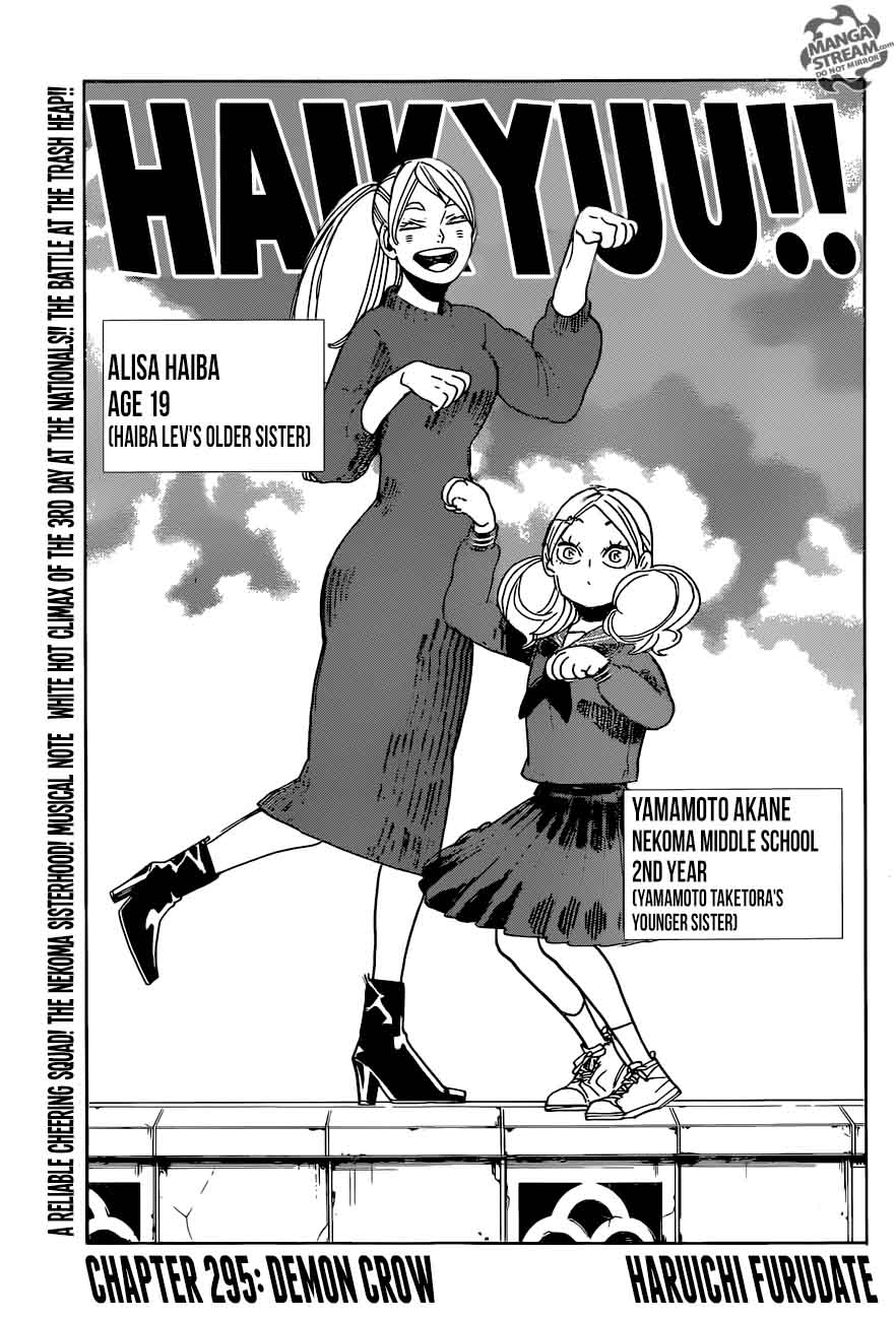 Haikyu Chapter 295 Page 1