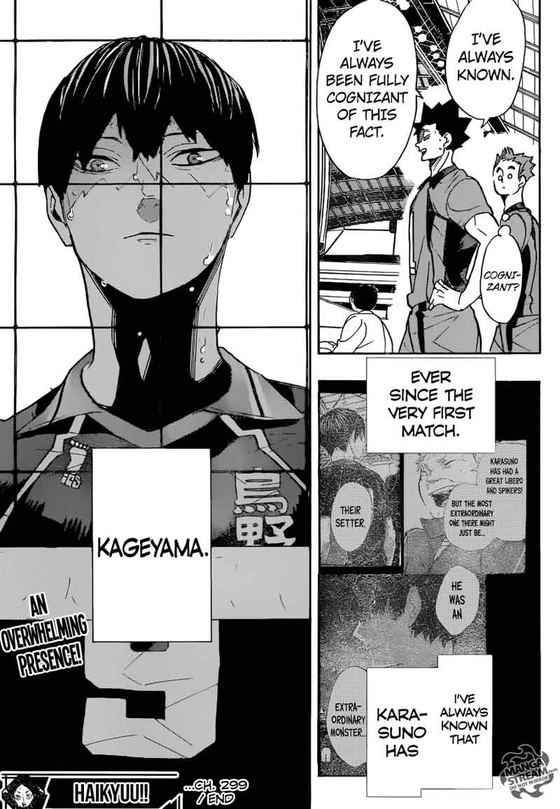 Haikyu Chapter 299 Page 17