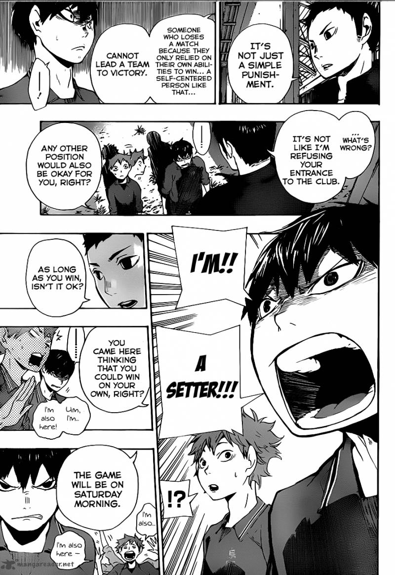 Haikyu Chapter 3 Page 15