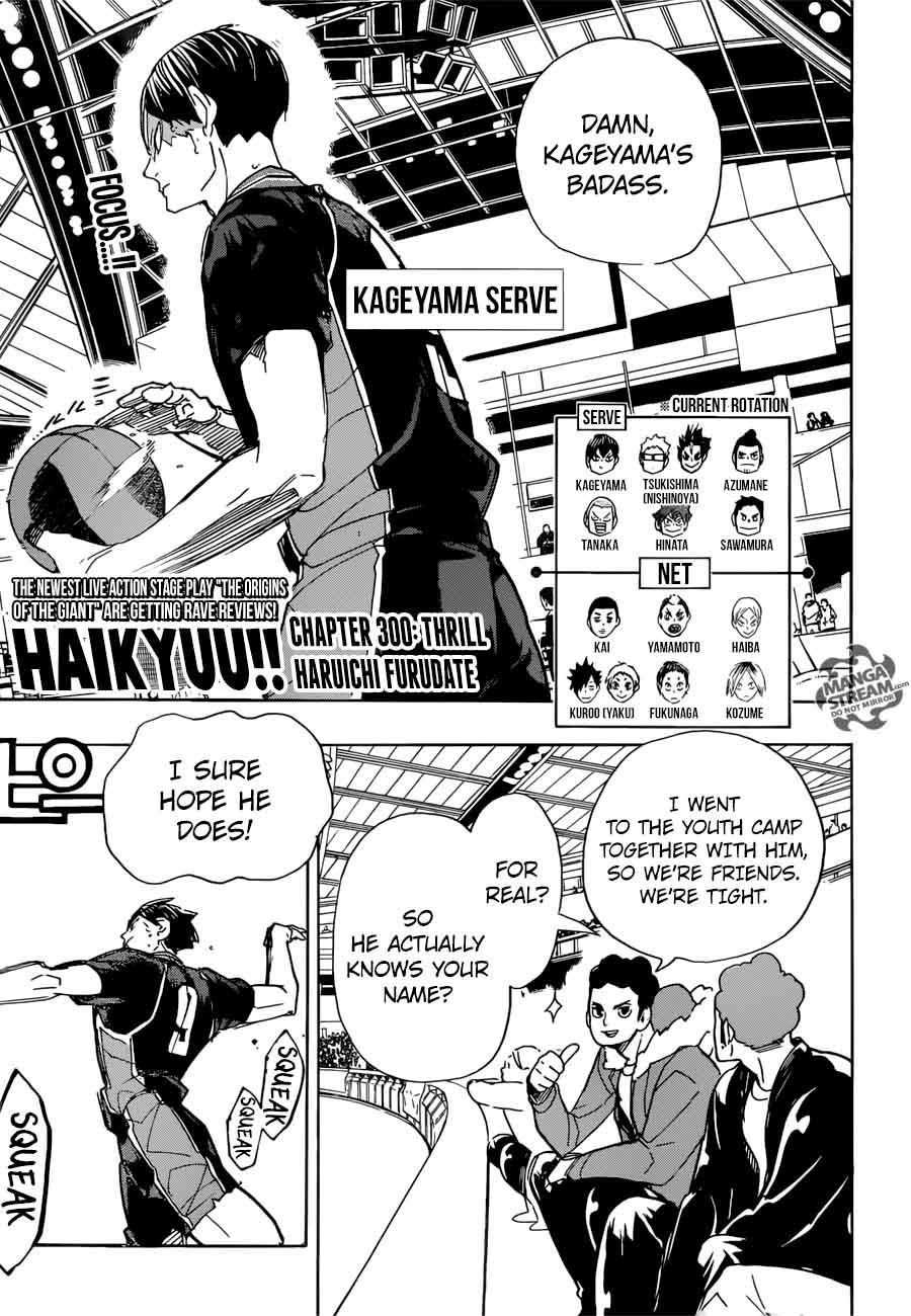 Haikyu Chapter 300 Page 1