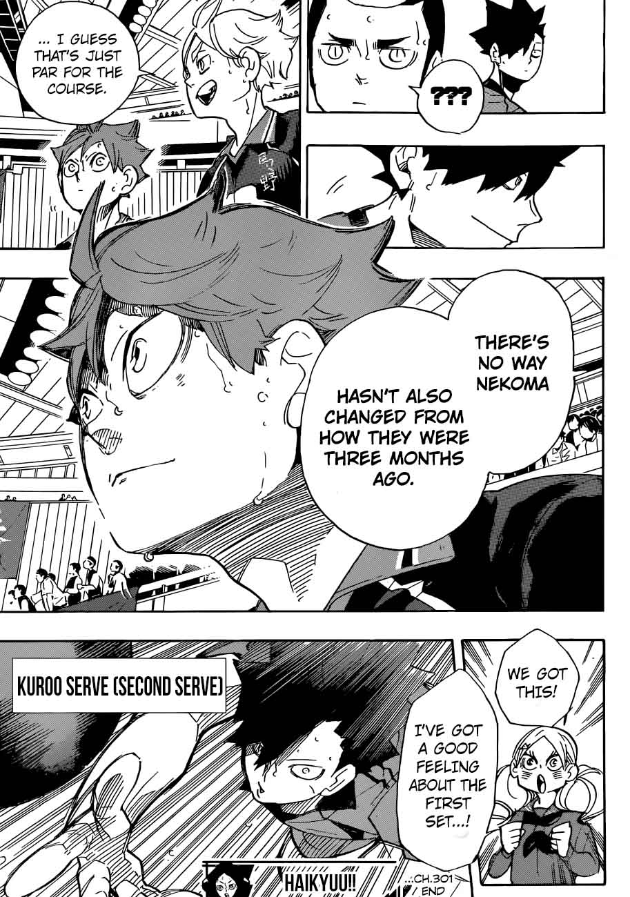 Haikyu Chapter 301 Page 18