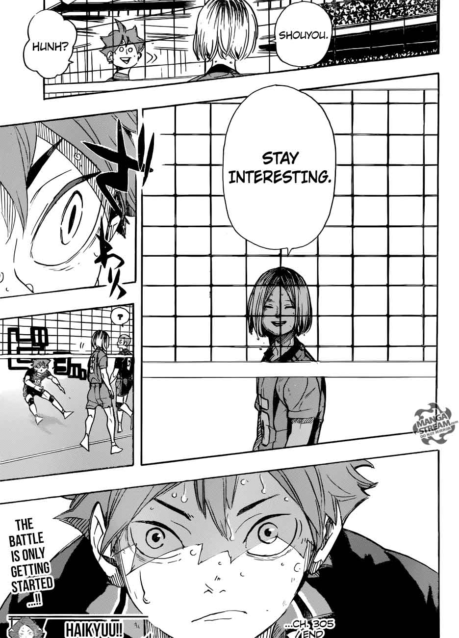 Haikyu Chapter 305 Page 17