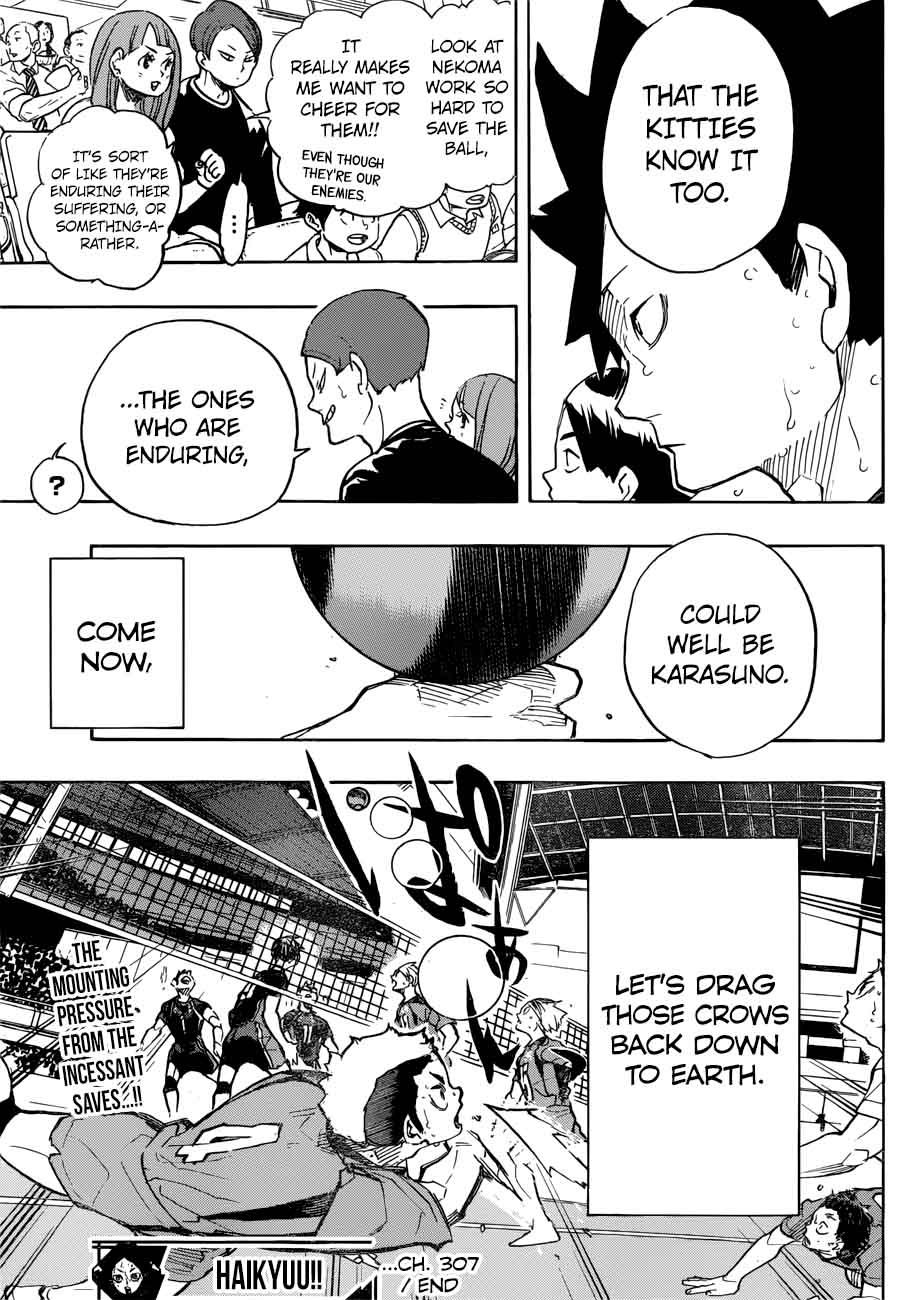 Haikyu Chapter 307 Page 18