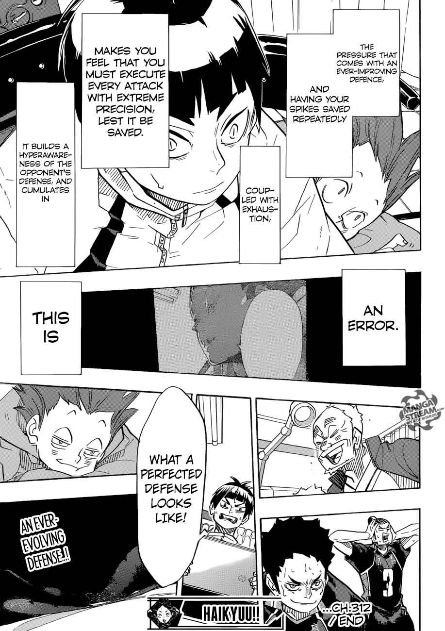 Haikyu Chapter 312 Page 17