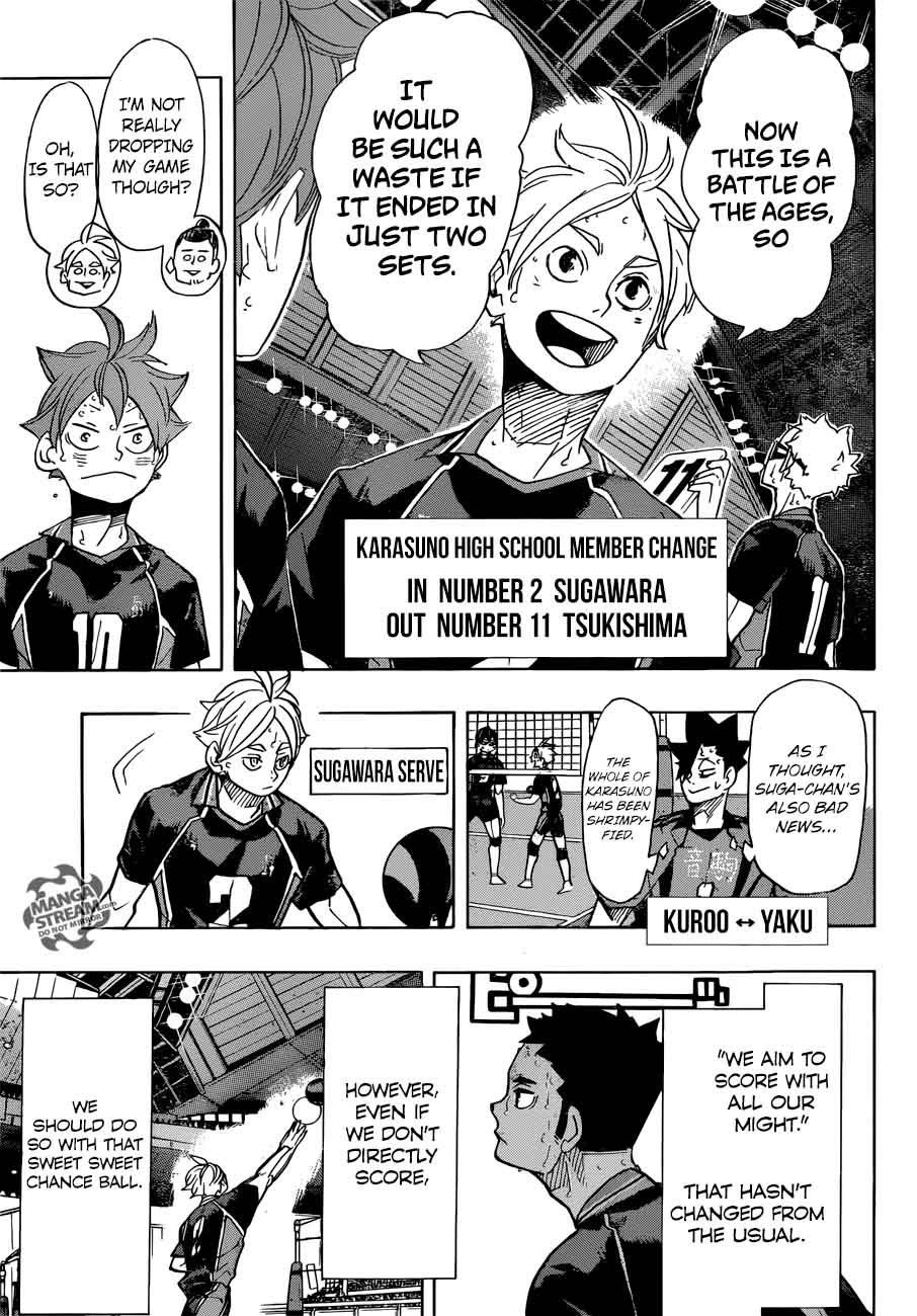 Haikyu Chapter 313 Page 3