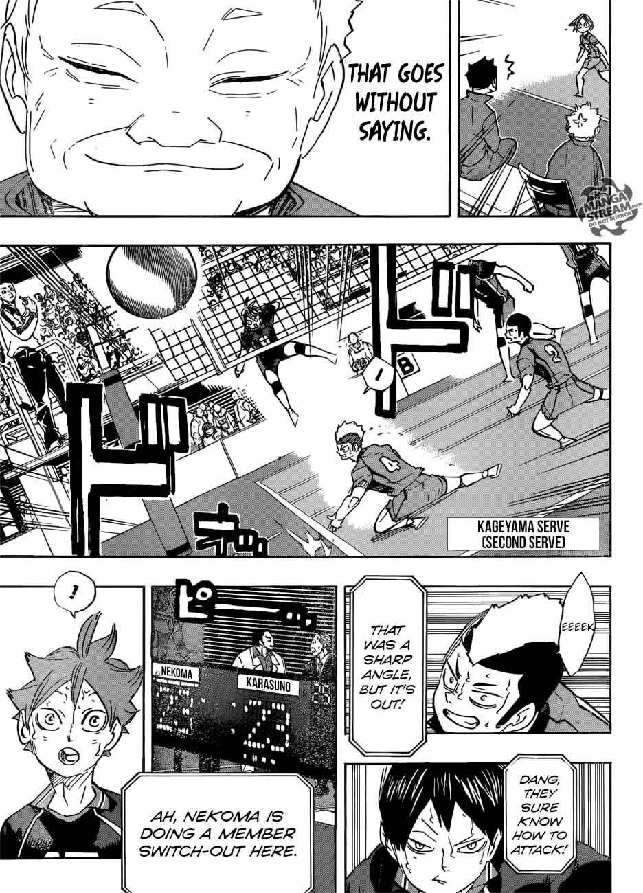 Haikyu Chapter 315 Page 15