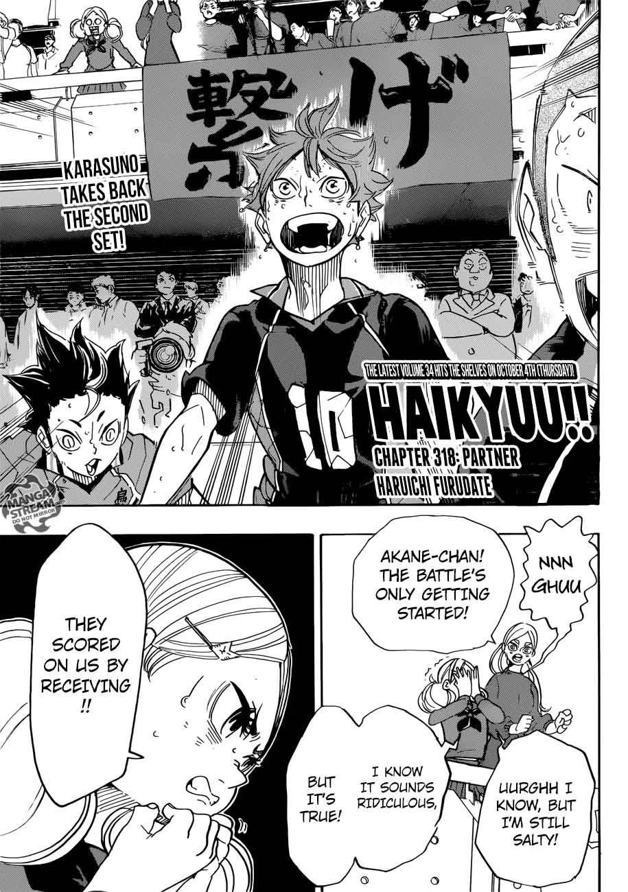 Haikyu Chapter 318 Page 1