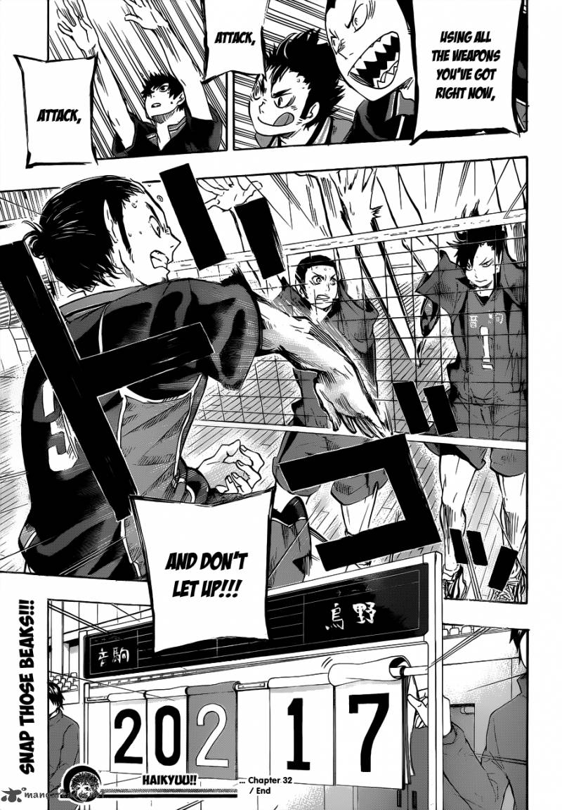 Haikyu Chapter 32 Page 21